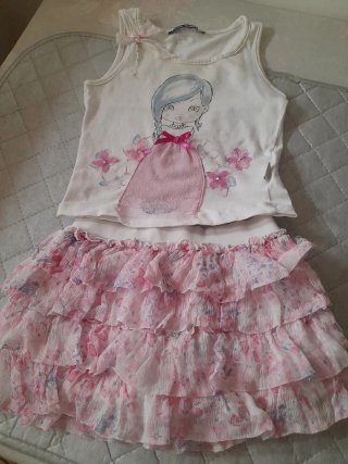 Abbigliamento Estivo Bambina 6-9 Mesi