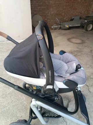 Trio BebèConfort:Passeggino,Navicella, Ovetto,Base
