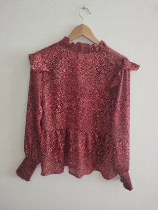 Blusa estampada mujer talla M