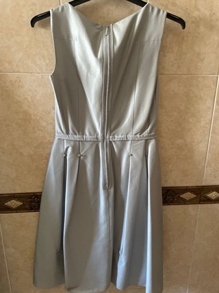 Vestido Adolfo Domínguez Plata Talla 38