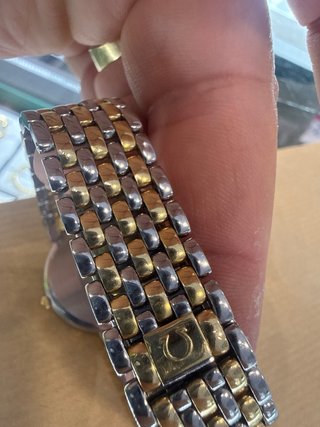 Omega De Ville Acero y Oro