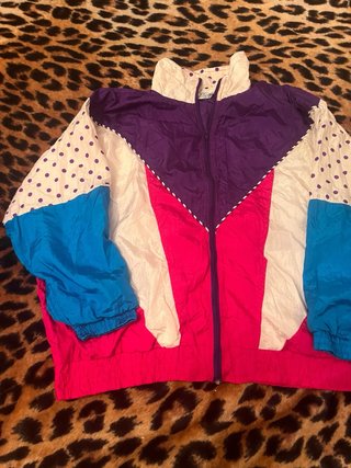 Chaqueta Chándal Vintage Tactel 80s 90s