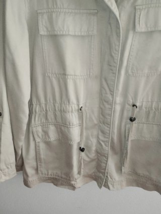 Chaqueta sahariana ONLY beige Talla XL