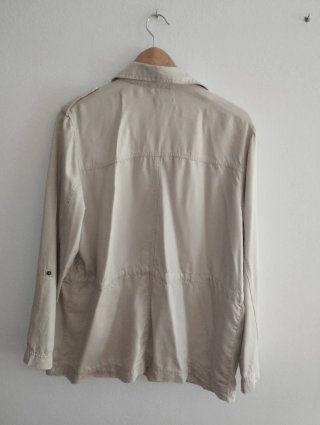 Chaqueta sahariana ONLY beige Talla XL