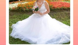 Vestido de Novia Blanco  no hago envios