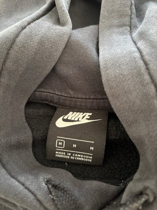 Sudadera Nike Hoodie Negra Talla M
