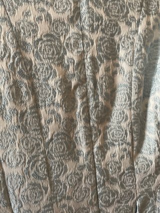 Vestido Micaela floral azul y blanco talla 36