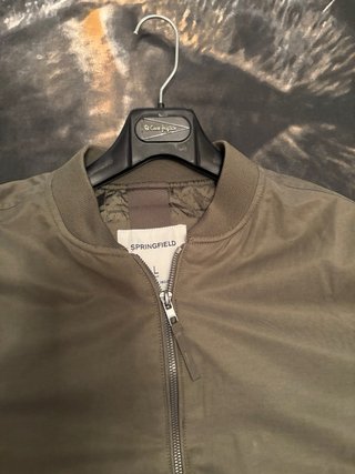 Chaqueta Bomber Verde Oliva