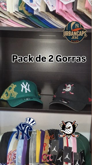 Pack 2 Gorras New Era 9FORTY