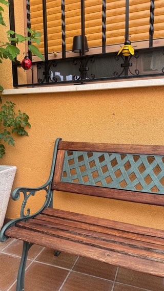 Conjunto Muebles Terraza o Jardin - Forja y Madera