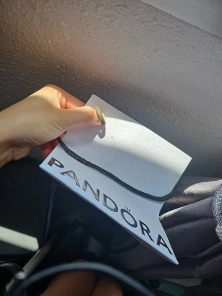 Anillo Pandora Oro y Plata