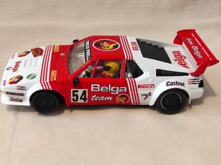 BMW M1 "BELGA" MARCA SCALEXTRIC CON CHASIS 3D