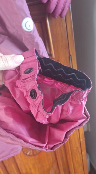 Mono esquí niña Quechua morado talla 8