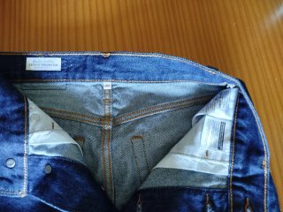 Falda Levi's azul larga botones