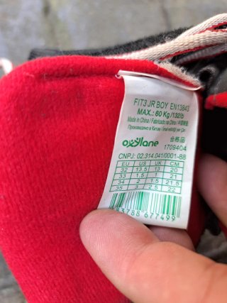 Patines en línea para niño Talla 32-35