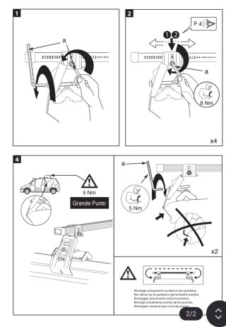 Barras de techo varios modelos baca de coche