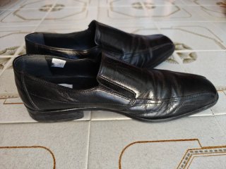 Zapatos vestir Paco Cecilio piel negros talla 44