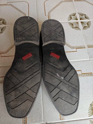 Zapatos vestir Paco Cecilio piel negros talla 44