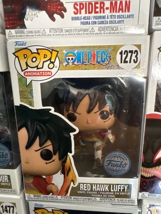 Funko Pop! One Piece Red Hawk Luffy 1273