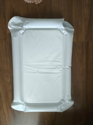 Cambiador Hinchable Ikea + Funda gris