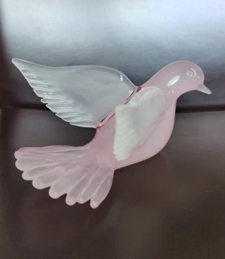 Colomba/uccello in vetro di Murano Franco Moretti