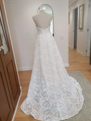 Vestido de Novia Encaje Blanco