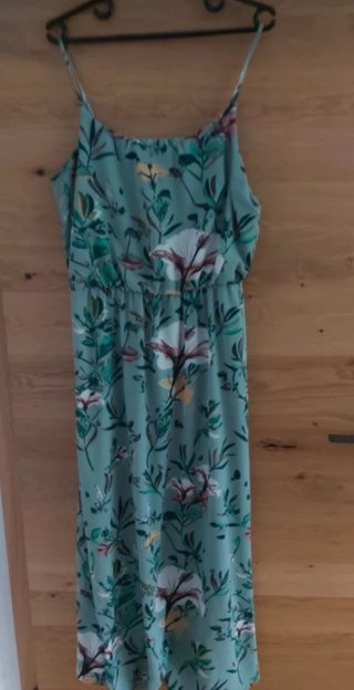 Vestidos largo floral Only verde, Regalo el blanc