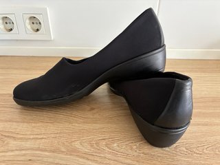 Mocasines Ecco Negro Talla 40