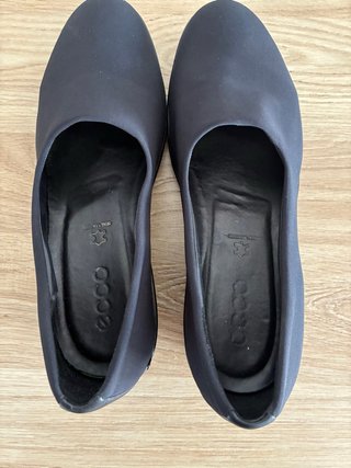 Mocasines Ecco Negro Talla 40