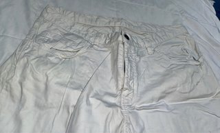 Pantalón de hombre de  ⁠Lacoste color blanco T42