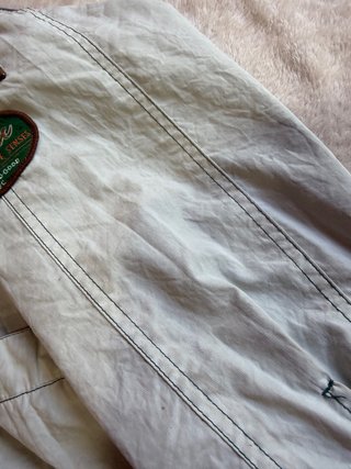 Cazadora Adventure Color Block Verde Crema