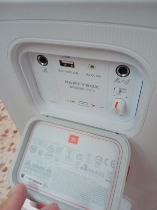 ALTAVOZ JBL PARTYBOX STAGE 320 CON CAJA