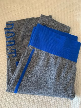 Mallas deportivas mujer grises y azules