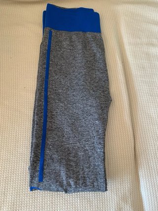 Mallas deportivas mujer grises y azules