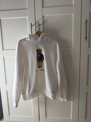 Sudadera Polo Ralph Lauren Oso Blanca