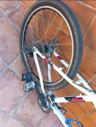 Bicicleta Montaña BTWIN Blanca