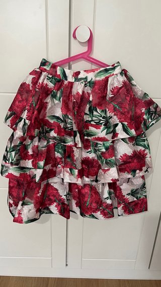 Conjunto Coosy Falda Volantes Estampada