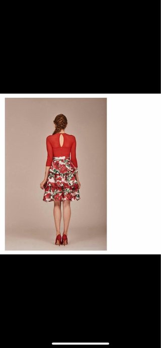 Conjunto Coosy Falda Volantes Estampada