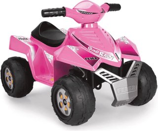 Quad Eléctrico Infantil Rosa 6V