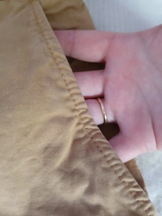 Pantalón corto hombre beige