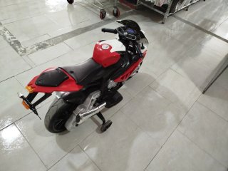 Moto BMW RR 1000 Niños Roja y Blanca