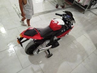 Moto BMW RR 1000 Niños Roja y Blanca