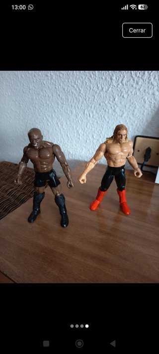 Lote Figuras WWE Edge y Bobby Lashley