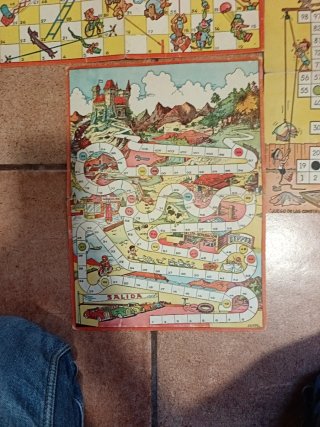 Lote 5 juegos de mesa antiguos