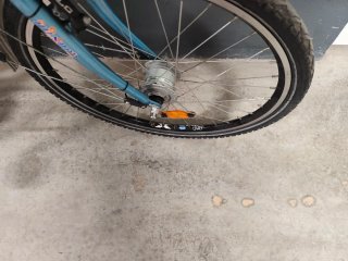 Bicicleta Winora azul niña