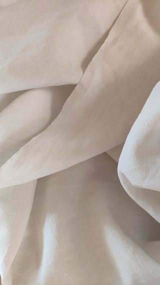 Lenzuolo Lino Bianco con Merletto Filet