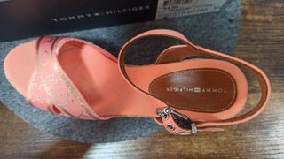 Cuñas Tommy Hilfiger Talla 38 Coral