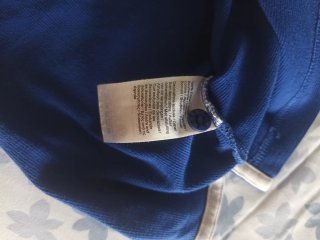 Polo Lacoste Azul y Amarillo