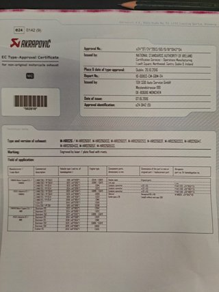 Silencioso Akrapovic XMAX 125/250