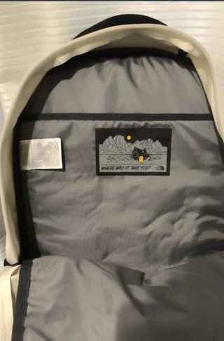 Mochila The North Face Groundwork Blanca y Negra